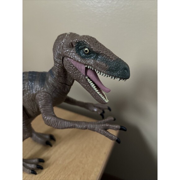 Jurassic World Velociraptor Echo Dinosaur 7" Action Figure Raptor 2015 Hasbro - Picture 4 of 5